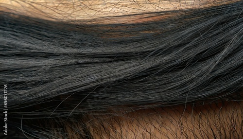 black beard texture hair background