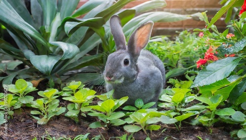 gray rabbit © Josue