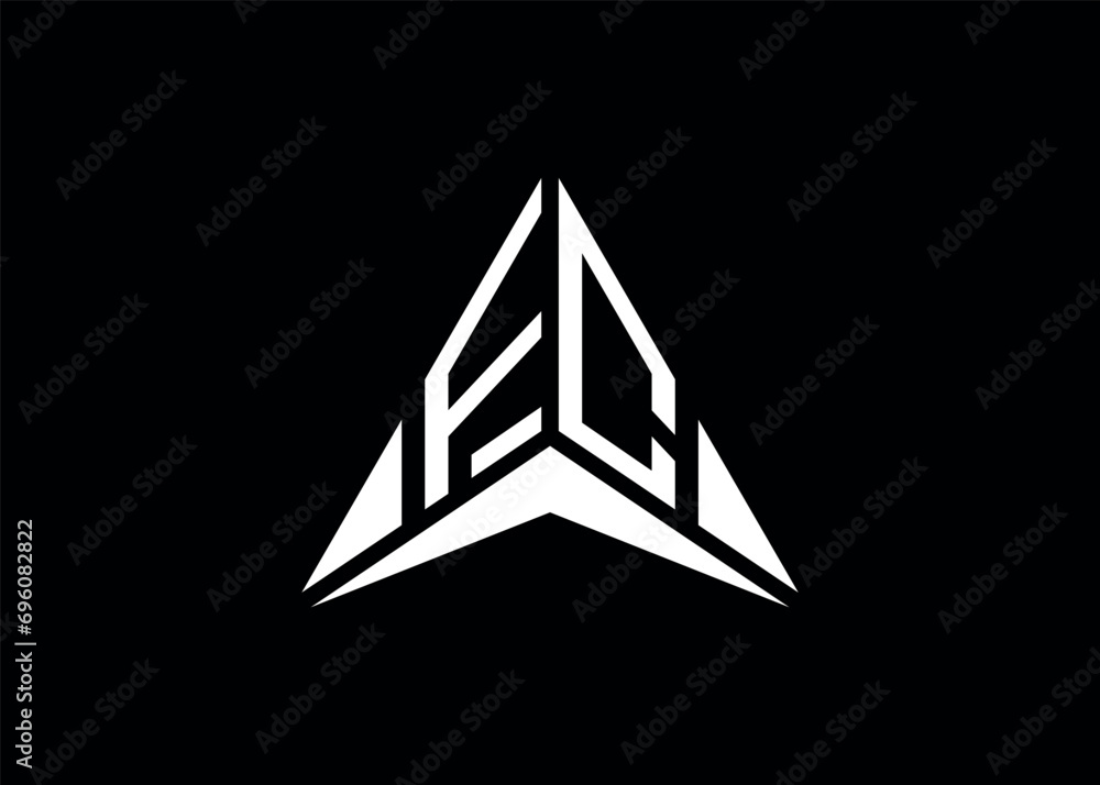 FC Creative and initials modern minimalist ARROW vector. FC Creative and initials modern minimalist ARROW vector.
