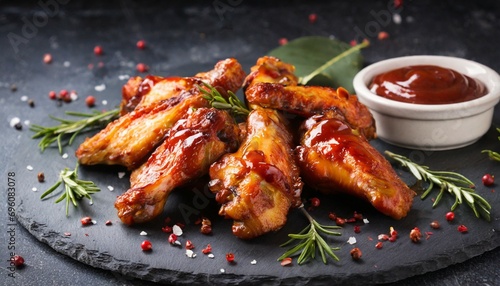 chicken wings with bbq