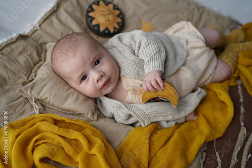 Newborn baby boy photo shoot