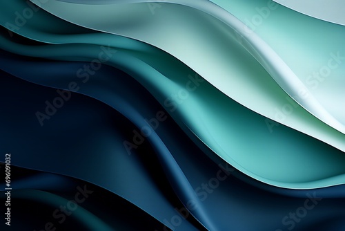 Abstract blue fabric background