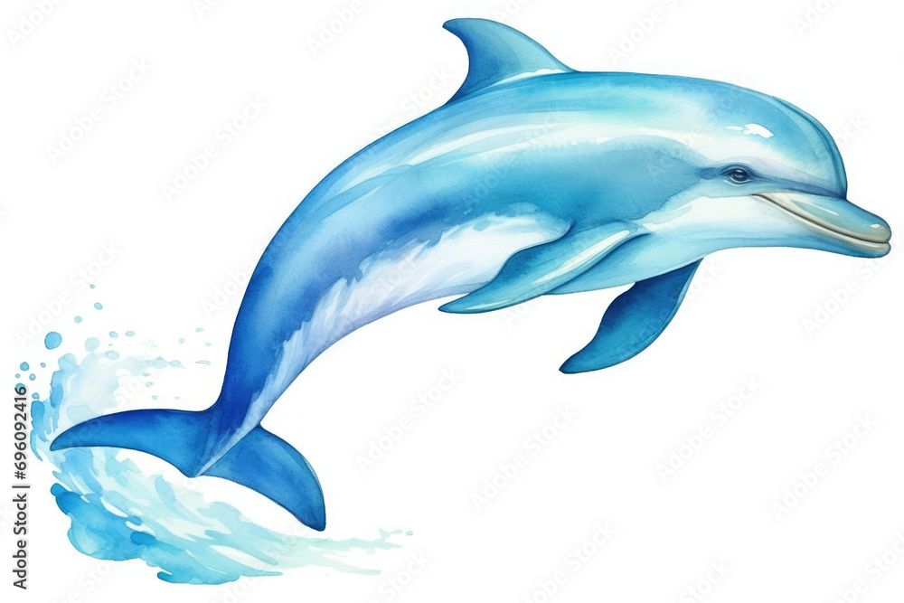 Mammal wildlife nature sea wild aquatic dolphin ocean water animal marine blue illustration