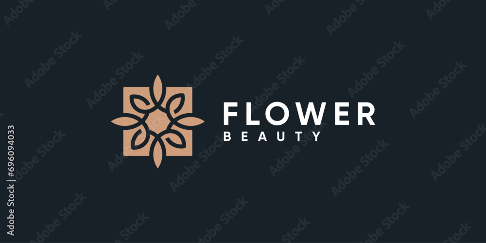 Beauty flower logo design inspiration Beauty flower logo design inspiration