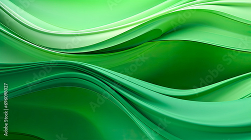 abstract wavy green energy baby green