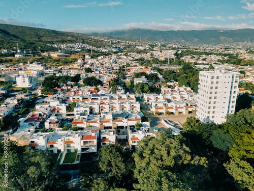 Aerial Drone Shot of Tuxtla Gutierrez, Chiapas, Mexico photo