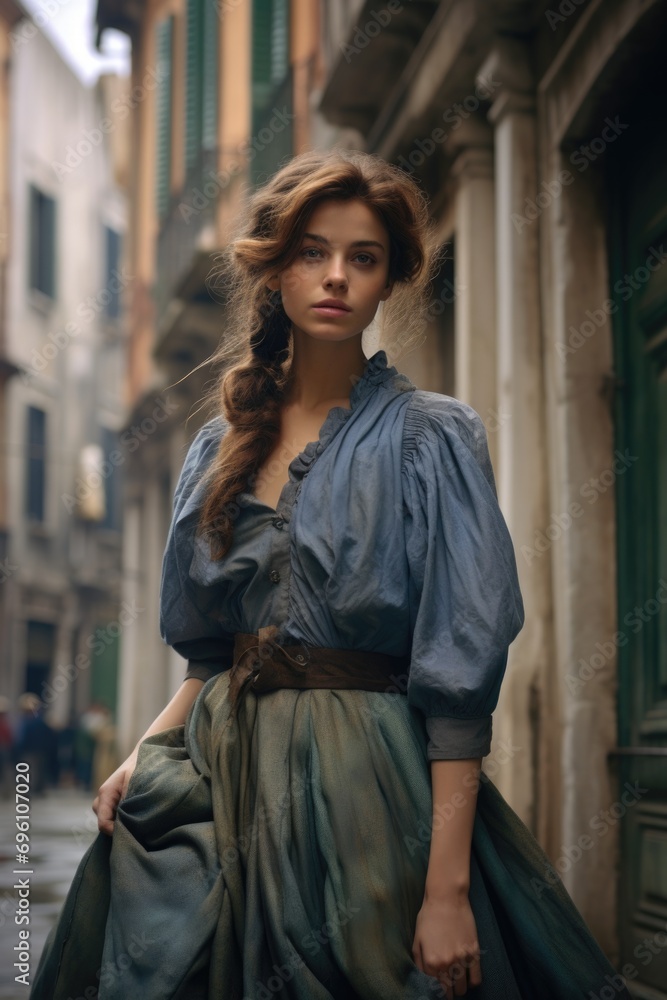 The simplicity and sophistication of the elegance of Baroque clothing. Captivating Elegance and Opulence: A Visual Journey into the Exquisite 19th Century Victorian Fashion