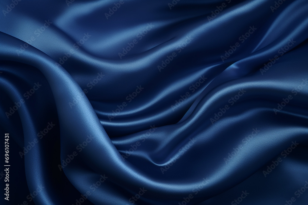 Obraz premium Elegant Abstract Luxury: Fluid Silk Waves and Grunge Velvet Textures - Created with Generative AI Tools