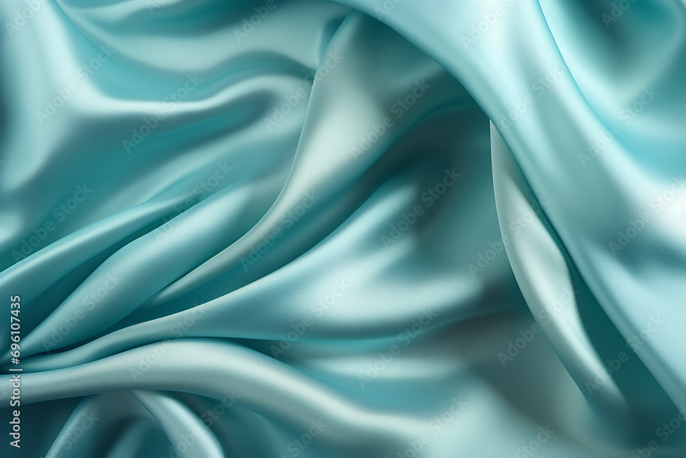 Obraz premium Elegant Abstract Luxury: Fluid Silk Waves and Grunge Velvet Textures - Created with Generative AI Tools
