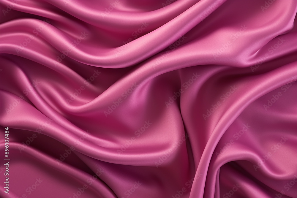 Obraz premium Elegant Abstract Luxury: Fluid Silk Waves and Grunge Velvet Textures - Created with Generative AI Tools