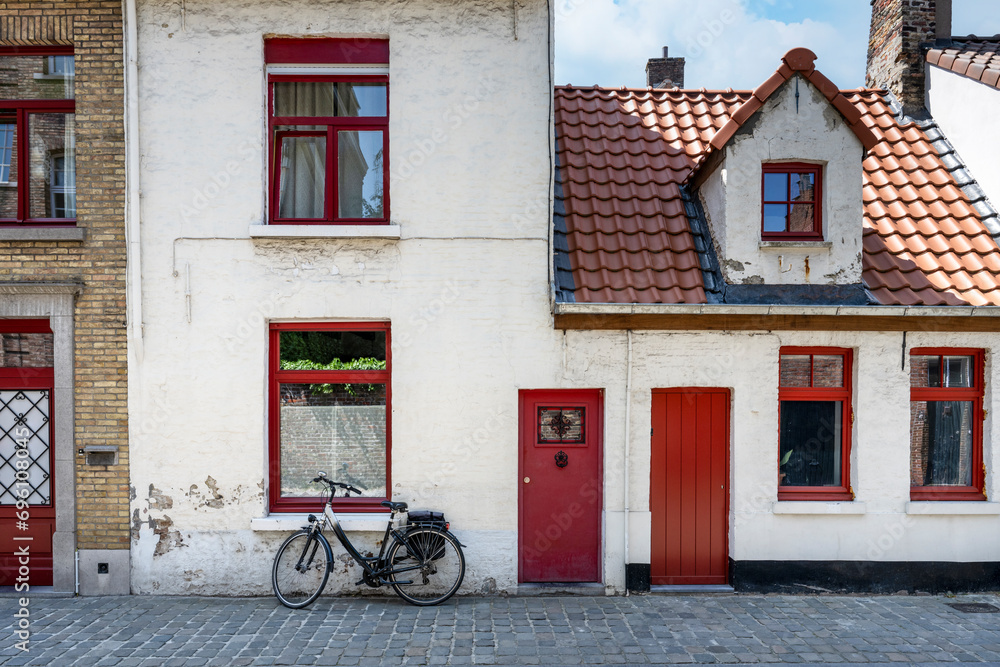 Architecture and landmark of Bruges