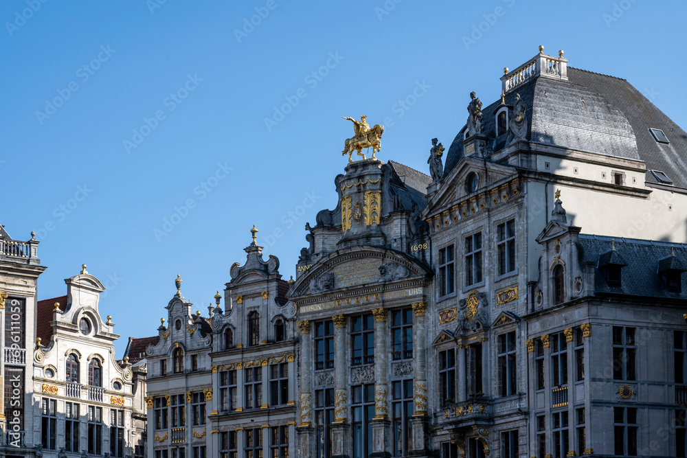 Fototapeta premium Guilds on the Grand Place