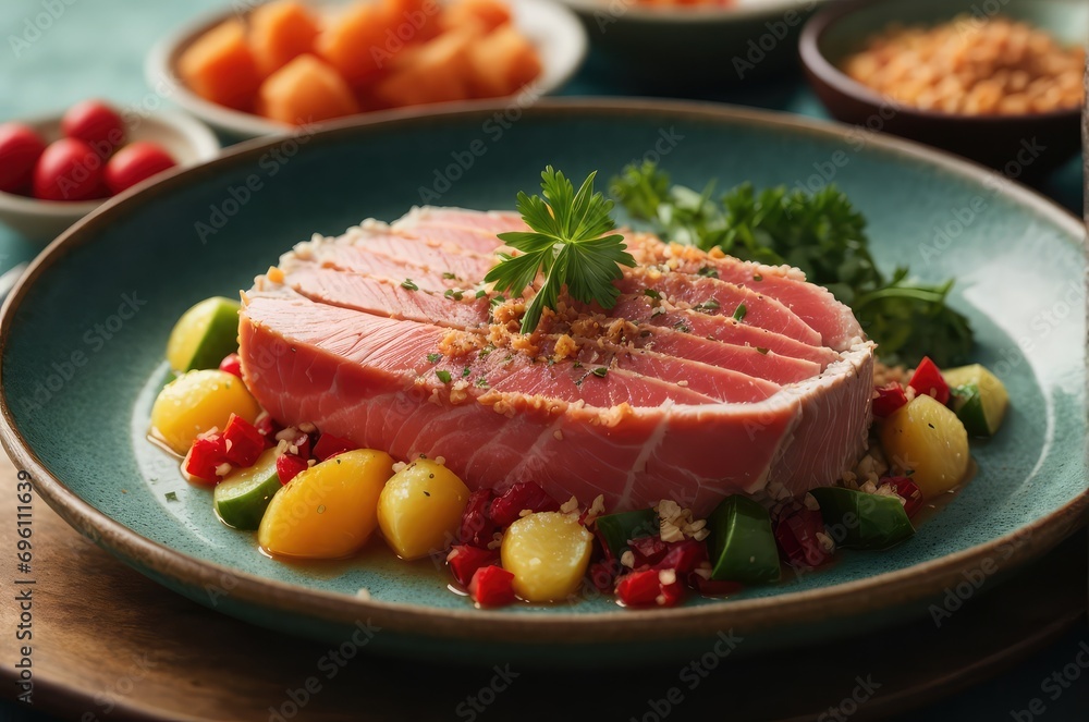 Tuna recipe, food, fish, plate, cooking Tuna recipe, food, fish, plate, cooking