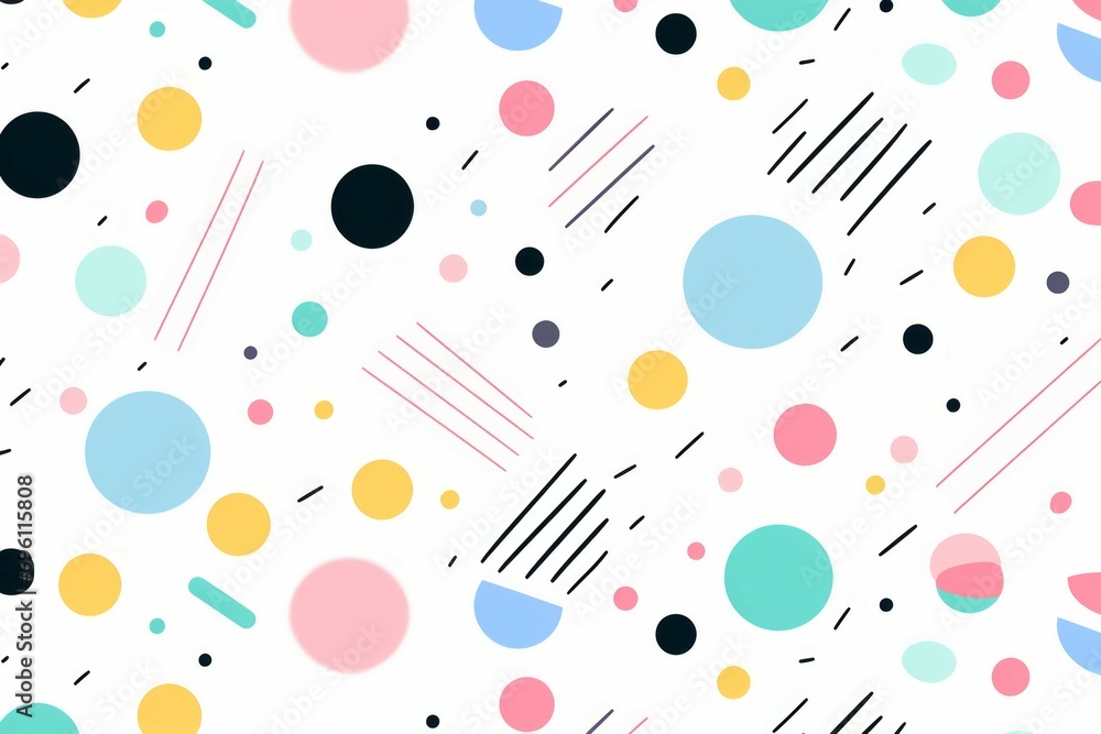 Colorful circle, geometric abstract background Colorful circle, geometric abstract background