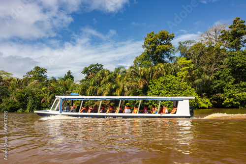 Boat trip from Tortuguero National Park canals (Costa Rica) photo