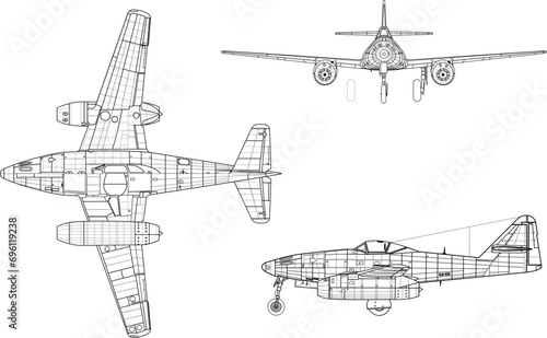 Air Plane, us army fighter jet, Line art vector, eps, file for cnc laser cutting, Laser engraving, wood engraving model, cricut, ezcad, digital cutting machine template Frame