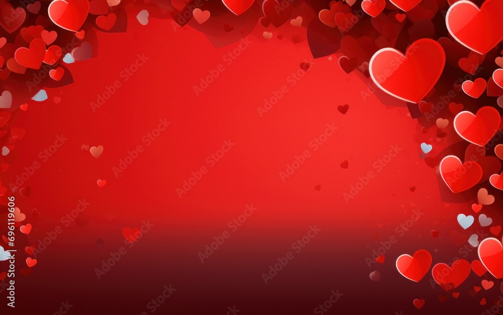 Background for Valentine's Day, AI Background for Valentine's Day, AI
