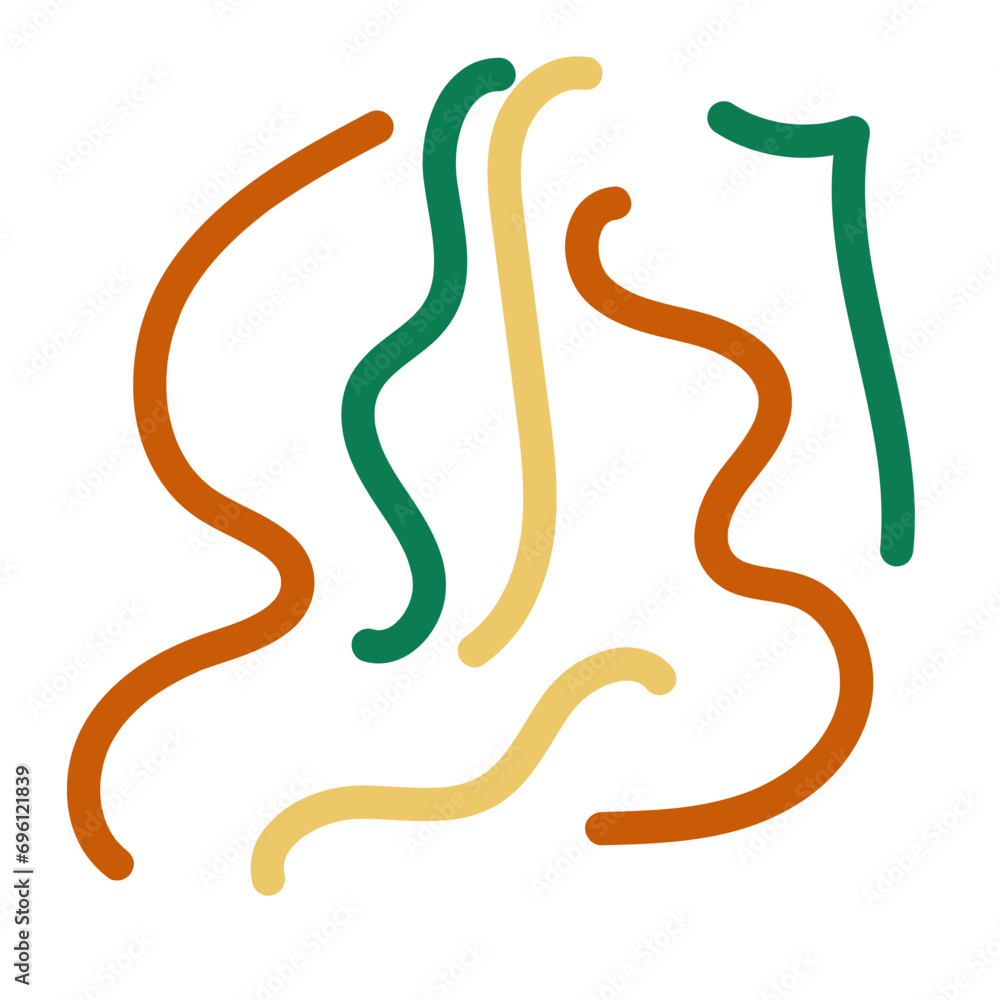 Retro squiggly scribble backdrop Retro squiggly scribble backdrop