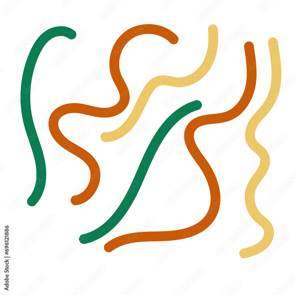 Retro squiggly scribble backdrop Retro squiggly scribble backdrop