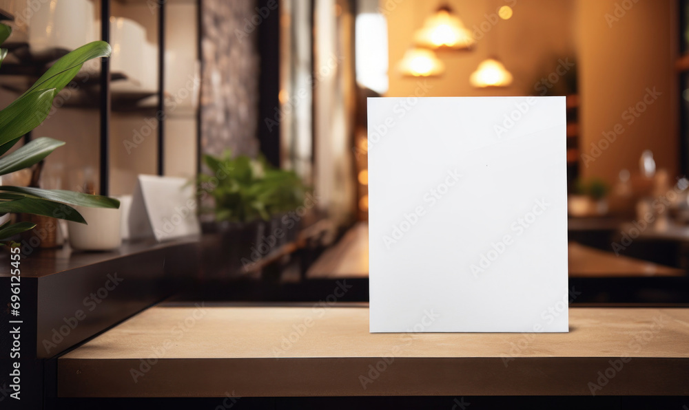 layout for advertising at the reception in a beauty salon or hotel. layout for advertising at the reception in a beauty salon or hotel.