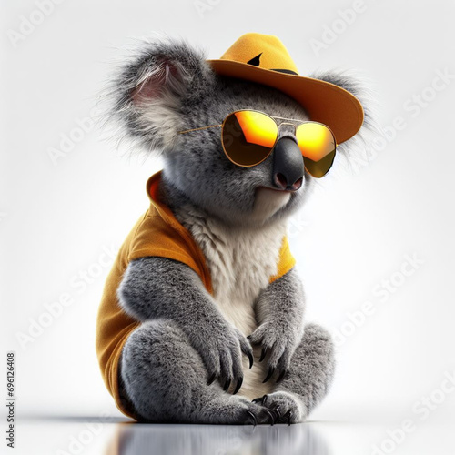 Koala wearing sunglasses © Churin Art Works