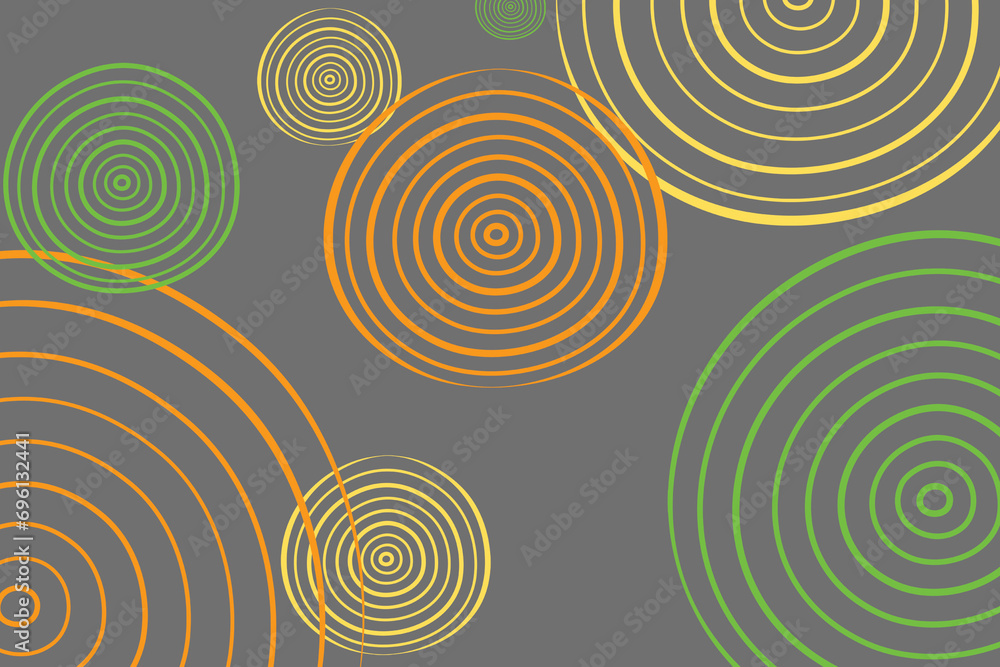 a hypnotic circular illustration