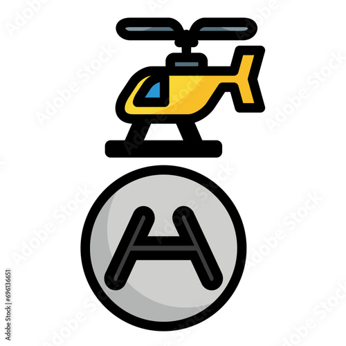 Helipad Icon