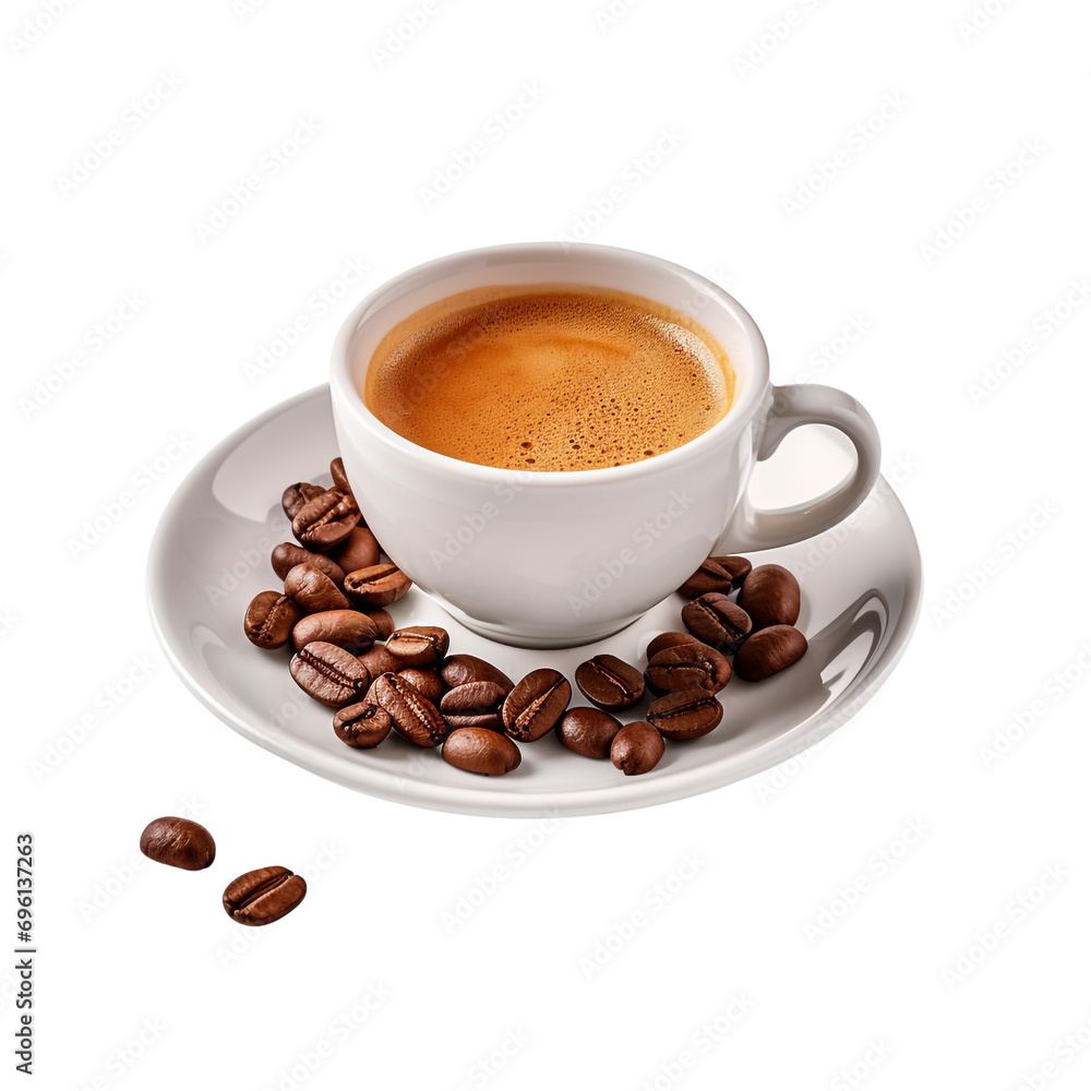 Espresso isolated on transparent background Espresso isolated on transparent background