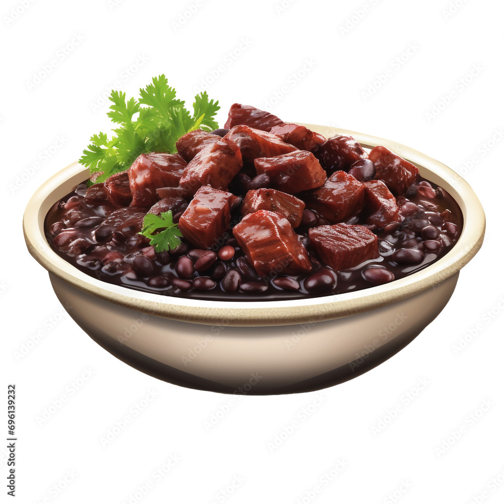 Feijoada isolated on transparent background Feijoada isolated on transparent background