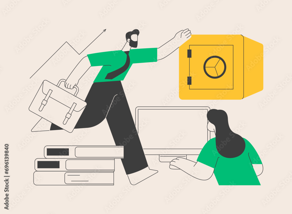 Generation X abstract concept vector illustration. Generation X abstract concept vector illustration.