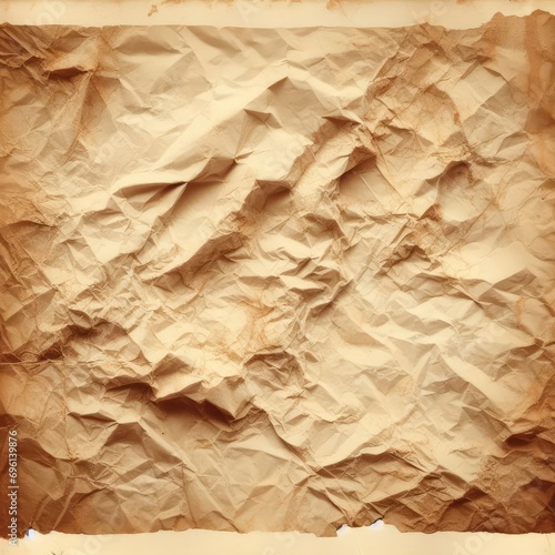 Wallpaper Mural Old crumpled and wrinkled paper texture background Torontodigital.ca