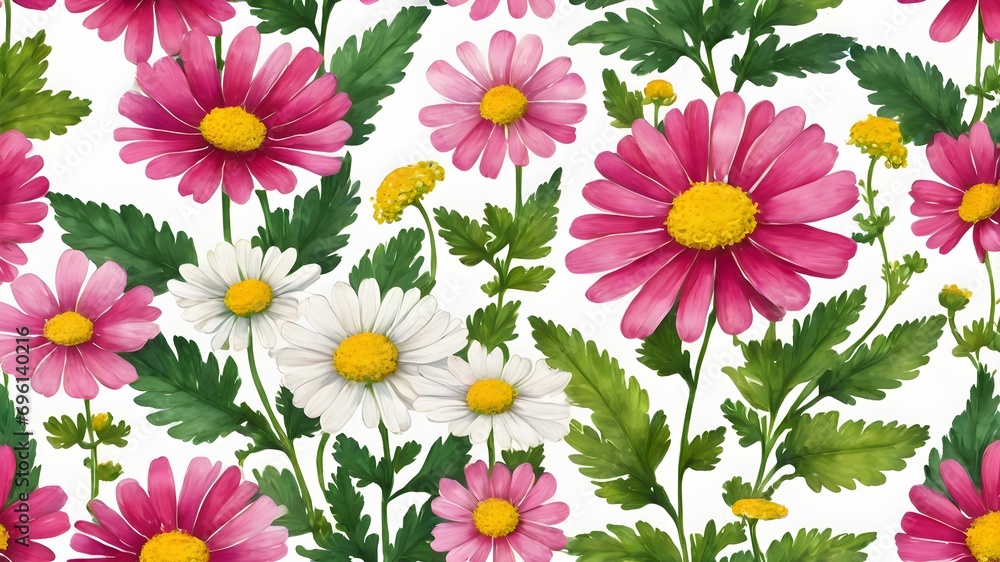Seamless cute floral vector pattern with meadow flowers . Flower background.Beautiful seamless floral pattern with watercolor hand drawn gentle summer flowers. Stock illustration. Natural artwork. Seamless cute floral vector pattern with meadow flowers . Flower background.Beautiful seamless floral pattern with watercolor hand drawn gentle summer flowers. Stock illustration. Natural artwork.