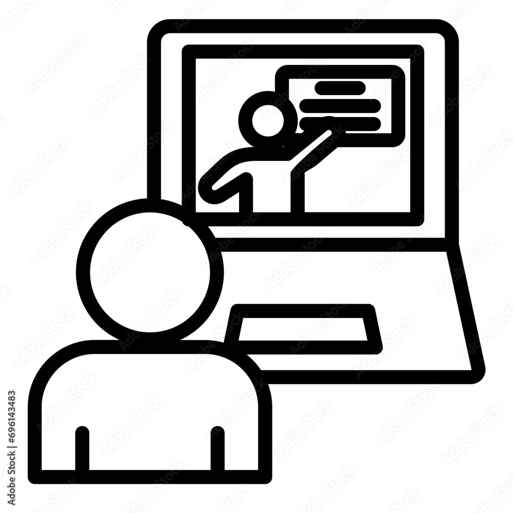 E-Learning Icon E-Learning Icon
