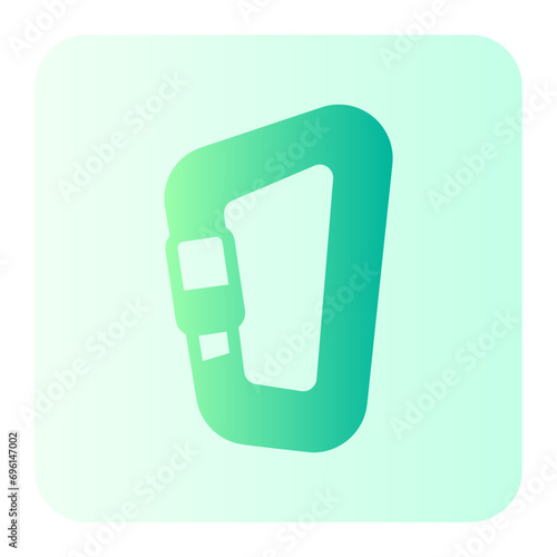 carabiner gradient icon