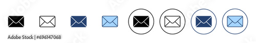 Mail icon vector. email sign and symbol. E-mail icon. Envelope icon