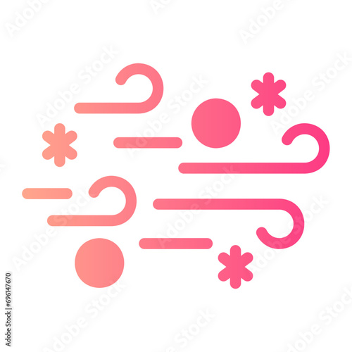 wind gradient icon