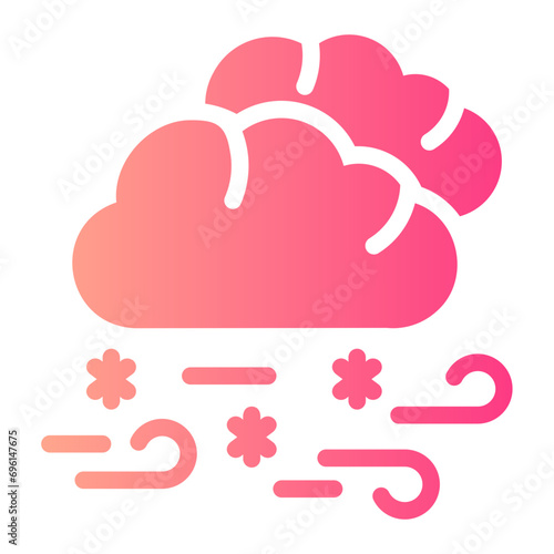blizzard gradient icon
