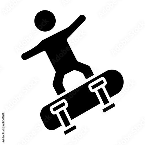Skateboard Icon