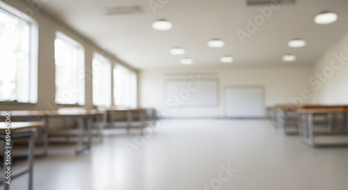 class room with chairs and table
