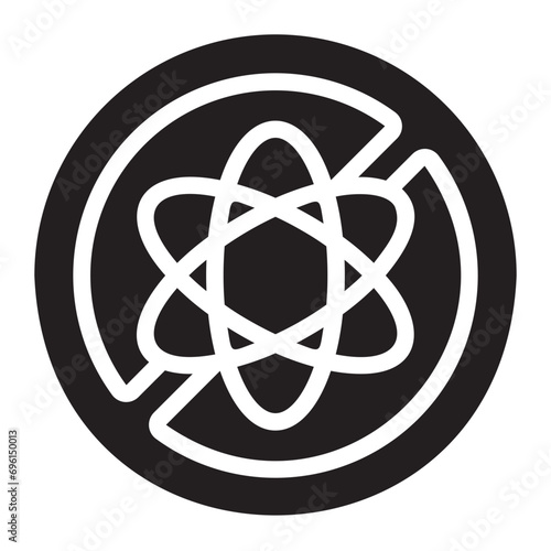 no sulfate glyph icon