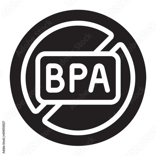 bpa free glyph icon