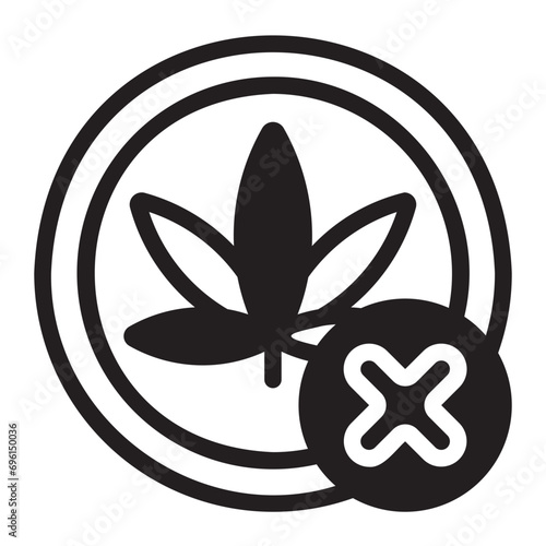 thc glyph icon