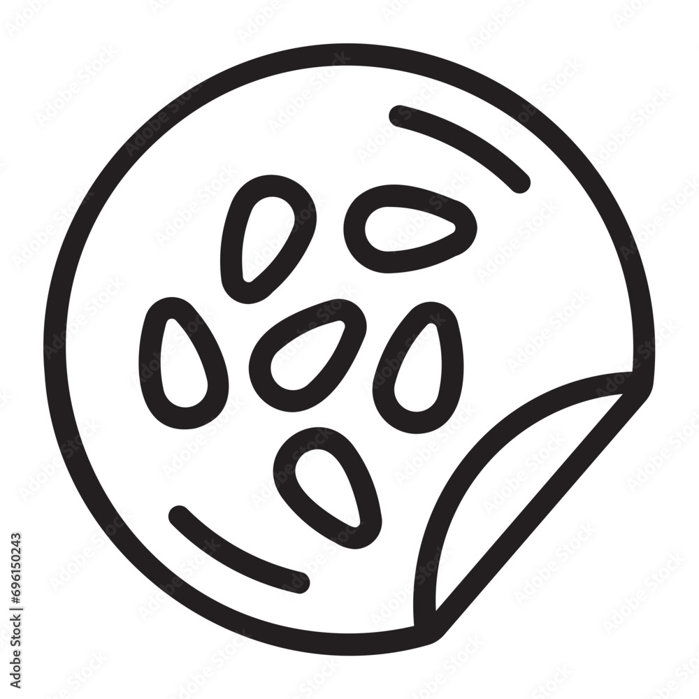 sesame line icon sesame line icon