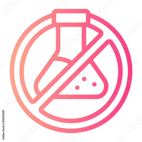 chemical free gradient icon