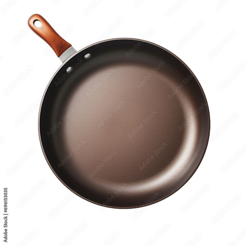 Frying pan isolated on transparent background Frying pan isolated on transparent background
