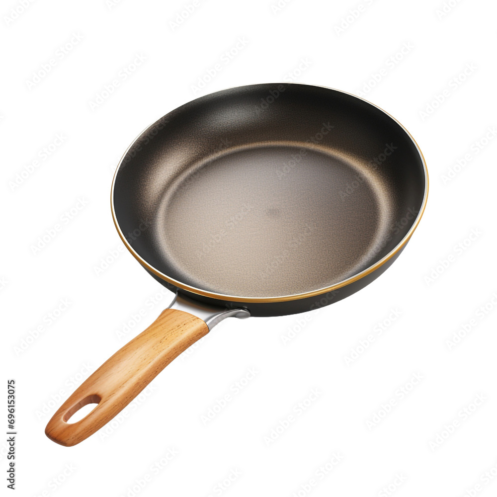 Frying pan isolated on transparent background Frying pan isolated on transparent background