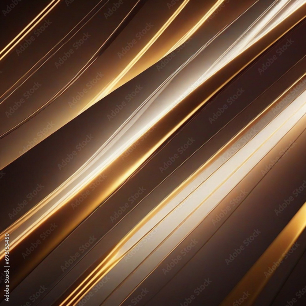 Obraz premium background Light lines, beautiful Generative AI