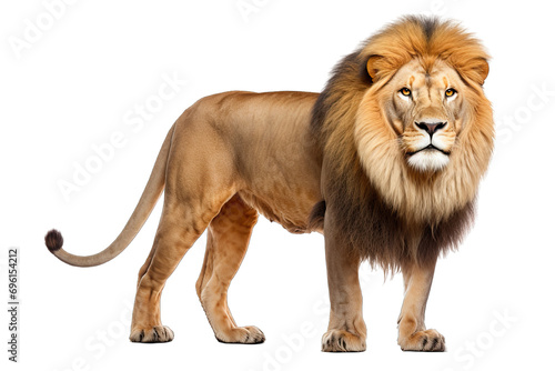 lion on isolated transparent background © Barra Fire