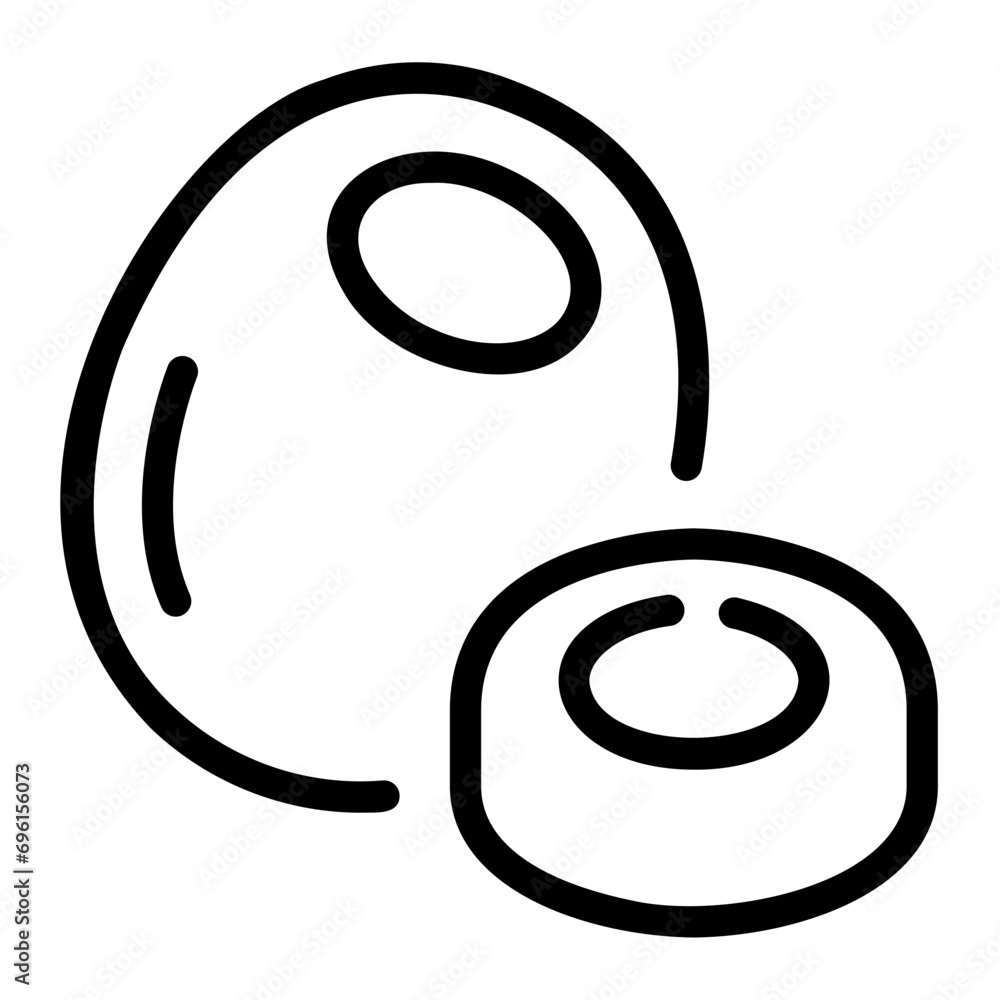 sliced Line Icon sliced Line Icon