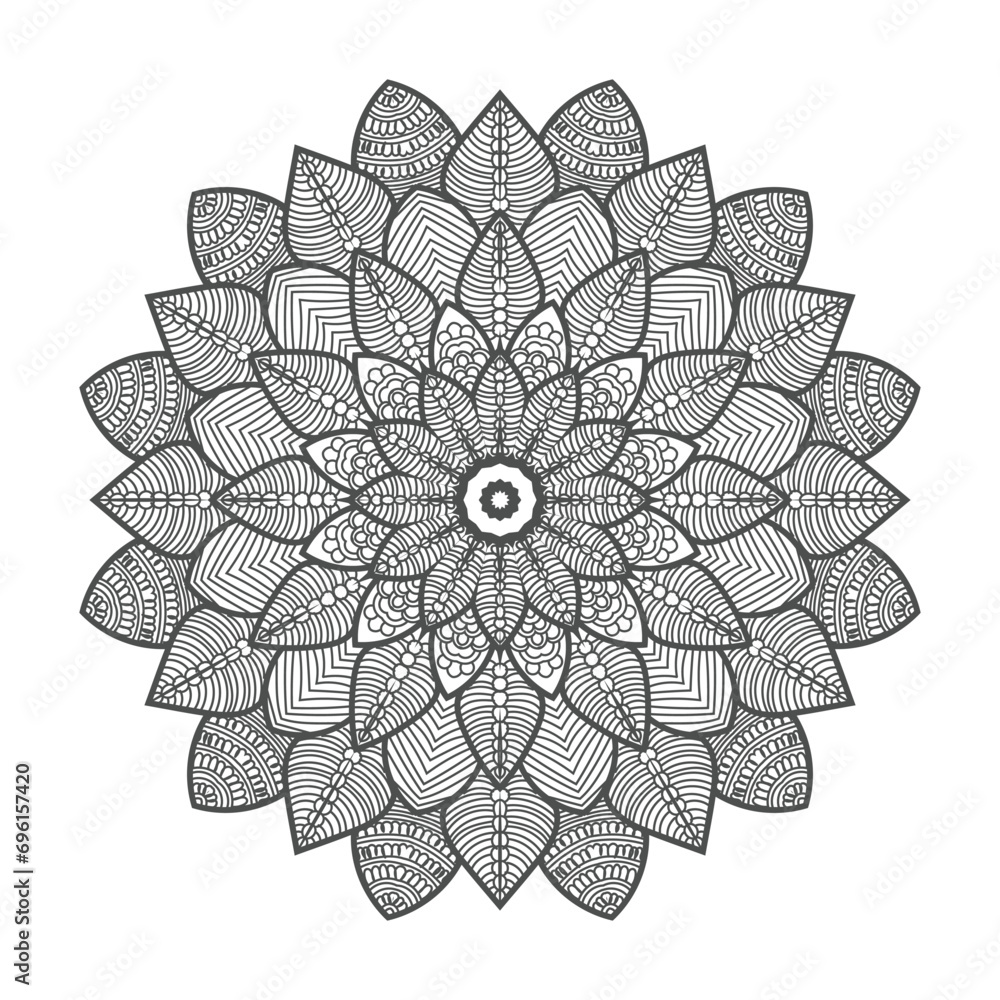 Vector luxury mandala template background and ornamental design for ...